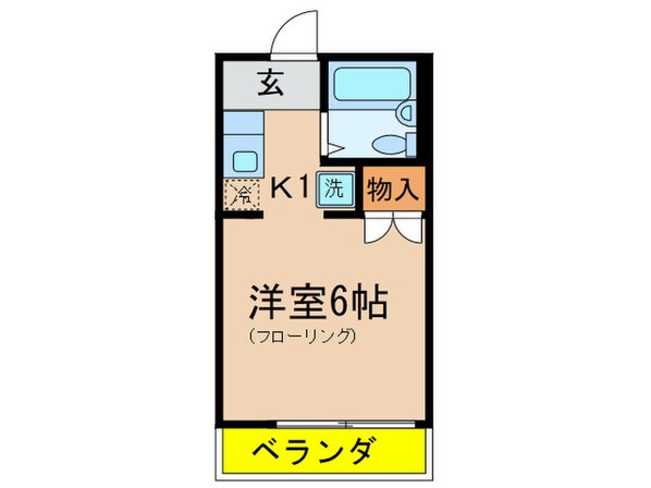 秋櫻館の物件間取画像